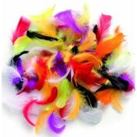 Decoratie sierveren kleuren mix - 10 gram - Hobby knutsel materialen