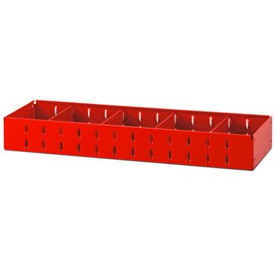 Facom Matrix Legplank met 4 Verwijderbare Tussenschotten | 682,5x200x90mm - U50030028
