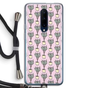 Boompje: OnePlus 7 Pro Transparant Hoesje met koord