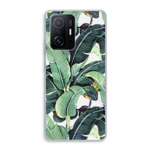 Bananenbladeren: Xiaomi 11T Transparant Hoesje