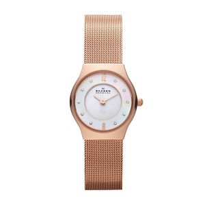 Skagen horlogeband 233XSRR Staal Rosé