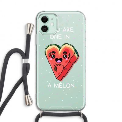 One In A Melon: iPhone 11 Transparant Hoesje met koord