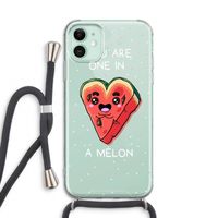 One In A Melon: iPhone 11 Transparant Hoesje met koord