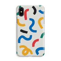 Illustratieve pop 2: iPhone X Volledig Geprint Hoesje