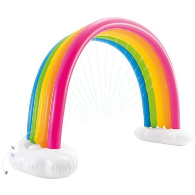 Speelgoed watersproeier Intex Regenboog 300 x 109 x 180 cm PVC