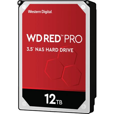 Red Pro interne harde schijf 12 TB 7200 RPM 256 MB 3.5" SATA III