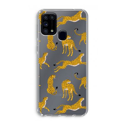 Luipaard: Samsung Galaxy M31 Transparant Hoesje