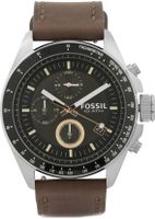 Horlogeband Fossil CH2885 Leder Bruin 22mm