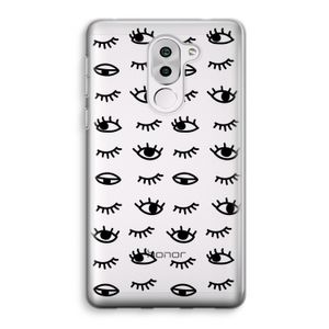 Eye pattern #2: Honor 6X Transparant Hoesje