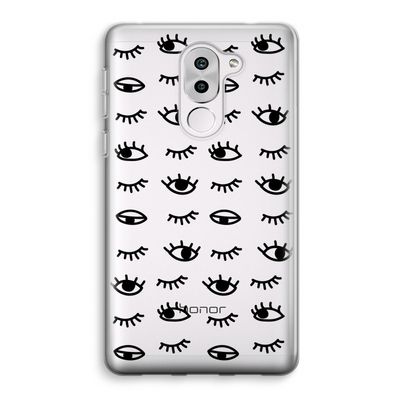 Eye pattern #2: Honor 6X Transparant Hoesje