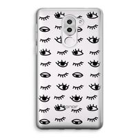 Eye pattern #2: Honor 6X Transparant Hoesje