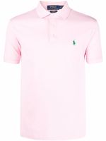 Polo Ralph Lauren polo à motif Polo Pony brodé - Rose