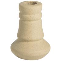 15% korting - Leen Bakker - Kandelaar Malmo Licht Bruin - 10xØ7 Cm - Keramiek - Crème#Bruin 15% korting - Leen Bakker - Kandelaar Malmo Licht Bruin - 10xØ7 Cm - Keramiek - Crème#Bruin