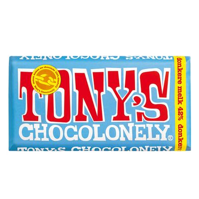 Tony&apos;s Chocolonely - Donkere melk - 180g