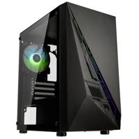 Kolink Kolink Inspire K2 Plus ARGB Micro-ATX-Gehäuse - schwarz Window Micro-tower Gaming-behuizing, Behuizing Zwart