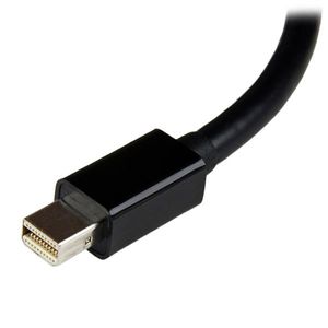 StarTech.com Mini-DisplayPort naar DVI video adapter / converter zwart mini DP naar DVI 1920x1200