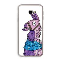 Lama: Samsung Galaxy J4 Plus Transparant Hoesje