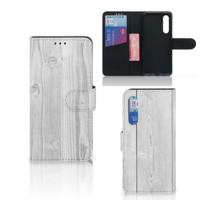 Xiaomi Mi 9 SE | Book Style Case | White Wood