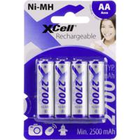 XCell X2700AA B4 Oplaadbare AA batterij (penlite) NiMH 2700 mAh 1.2 V 4 stuk(s) - thumbnail