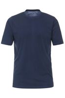 Redmond Regular Fit T-Shirt ronde hals Marine, Effen - thumbnail