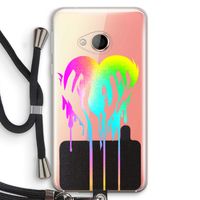 Hold My Heart: HTC U Play Transparant Hoesje met koord