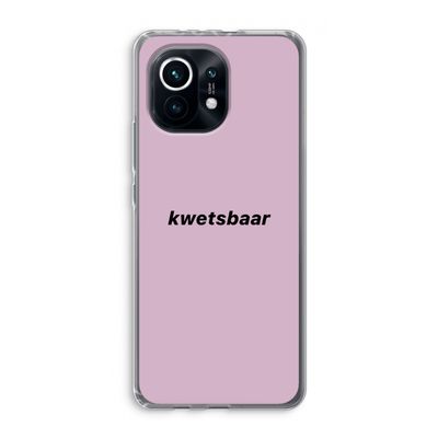 kwetsbaar: Xiaomi Mi 11 Transparant Hoesje