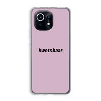 kwetsbaar: Xiaomi Mi 11 Transparant Hoesje