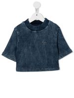 Diesel Kids t-shirt Tbillie JJ crop - Bleu