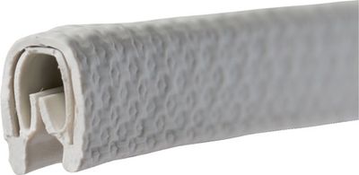 Promat Hoekbescherming | klembereik 1-2 mm lengte 100 m | breedte 6,5 mm hoogte 9,5 mm | wit-grijs - 4577770135 4577770135