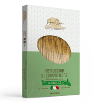Fettuccine, basilicum