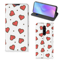 Xiaomi Mi 9T Pro Hoesje met Magneet Hearts - thumbnail