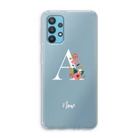 Pink Bouquet: Samsung Galaxy A32 4G Transparant Hoesje