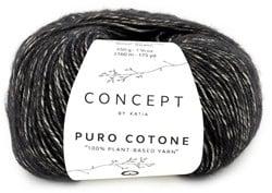 Katia Puro Cotone 54 Zwart