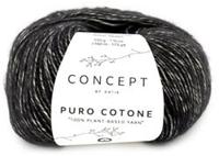 Katia Puro Cotone 54 Zwart - thumbnail