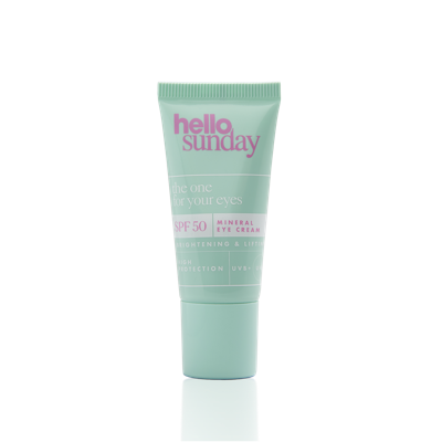 Hello Sunday Face Crème Mineral Eye Cream SPF50 15ml