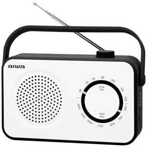 Aiwa R-190BW Transistorradio FM, Middengolf Wit