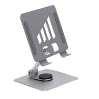 Opvouwbare Tablet Stand Houder Aluminiumlegering 6-14 Inch Smartphone Stand Desktop Mount voor handsfree gebruik - thumbnail