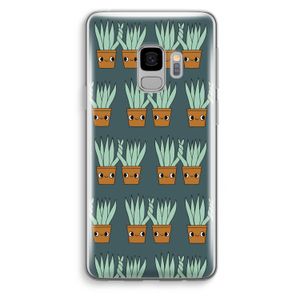 Sansevieria: Samsung Galaxy S9 Transparant Hoesje