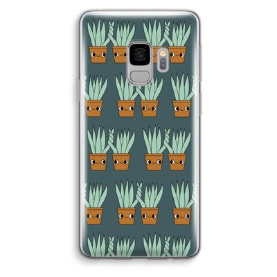 Sansevieria: Samsung Galaxy S9 Transparant Hoesje