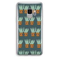 Sansevieria: Samsung Galaxy S9 Transparant Hoesje