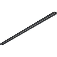 Spanningsrail - Trion Dual - 2 Fase - Opbouw - Aluminium - Zwart - 1 Meter