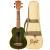 Flight Gemstone Series NUS380 Jade sopraan ukelele met gigbag