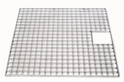 Ubbink Metalen afdekrooster, vierkant 80x80 cm