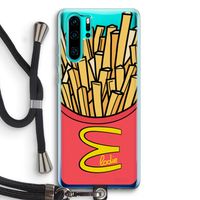 McElodie: Huawei P30 Pro Transparant Hoesje met koord