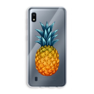 Grote ananas: Samsung Galaxy A10 Transparant Hoesje