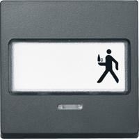 Merten 434614 Wisselschakelaar Afdekking System M Antraciet 1 stuk(s)