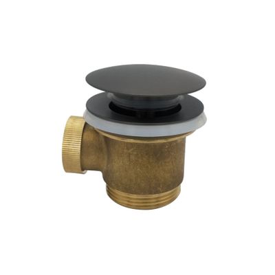 Wiesbaden losse complete badafvoer voor vrijstaande baden gunmetal