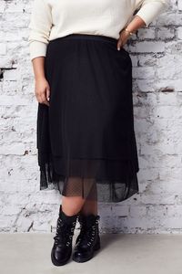 Ulla Popken tule rok - Grote Maten