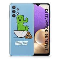 Samsung Galaxy A32 5G Telefoonhoesje met Naam Cactus Poo