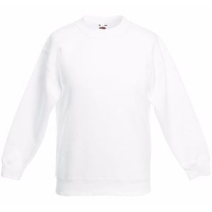 Witte katoenmix sweater voor jongens 14-15 jaar (170/176)  -